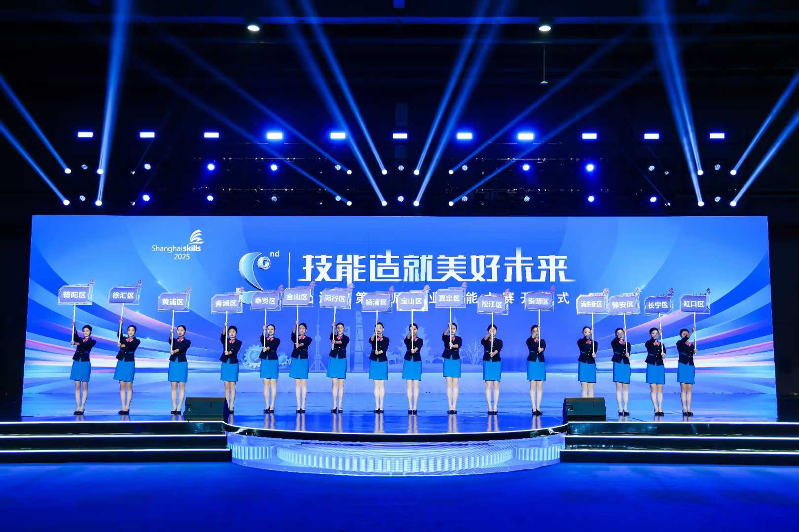 𝟮𝟬𝟮𝟱上海第二届职业技能大赛开幕式